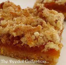 Granny S Old Fashioned Apricot Bars Apricot Recipes Dried Apricot Recipes Apricot Bars