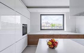 Porte de cuisine laque blanc. Facade Cuisine Du Bois A La Laque Nos Conseils Pour Bien Choisir