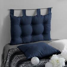 Ll découvrez notre sélection de têtes de lit commandez en ligne sur maisons du monde livraison gratuite en boutique retours gratuits. Tete De Lit 70 Cm Etna Bleu Marine Linge De Lit Eminza