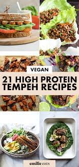 21 Delicious Vegan Tempeh Recipes Emilie Eats In 2021 Tempeh Recipes Vegan Recipes Easy Vegan Recipes Healthy
