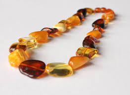 Elegant Multicolor Amber Necklace Amber Jewelry Knotted Amber Necklace Genuine Baltic Amber Necklace Colorful Amber Necklace Amber Amber Necklace Amber Jewelry Beautiful Necklaces