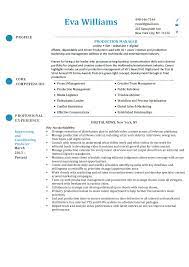 You don't need to show a lot of educational qualification in a resume for a product manager job. Production Manager Resume
