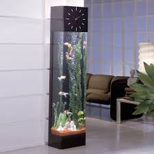 8 Endroits Propices Ou Placer L Aquarium Maison Aquarium Maison Aquarium Colonne Deco Mur Salon