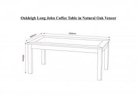 You can rest your cuppa on it, put up your feet and relax. Oakleigh Long John Coffee Table Choice Furniture And Carpets