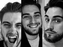 Uomini fotografati con e senza barba » Estetica.it