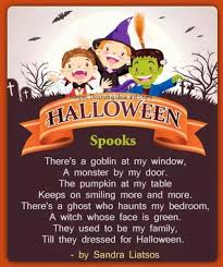Halloween Spooks Halloween Poems Halloween Poems For Kids Halloween Preschool