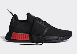 Adidas Nmd R1 Women S Black And Gold Adidas Nmd R1 In Black And Red Lifestyle News Website Covering Streetwear Sneakers Adidas Shoes For Sale Sneakers Men Fashion Sneakers Fashion