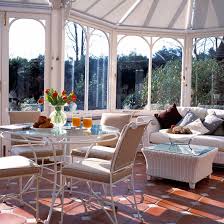 This would work well in any corporate context or for a more serious design project. 10 Ways To Use A Conservatory Ideal Home