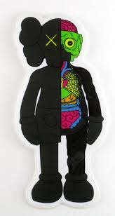 Dissected Companion Neon Sticker Art By Kaws Original Fake Kaws Painting Sticker Art Kaws Iphone Wallpaper