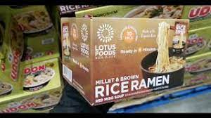 Asian cuisine doesn't really have the equivalent of western go to side. Costco Lotus Foods Millet Brown Rice Ramen 10 Pack 9 Review Youtube