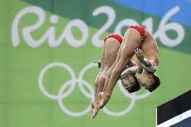 In 1904 there were two events for men, platform diving event (called fancy high diving because of the somersaults and twists that were performed) and a plunge for distance event. Olympic Diving 2016 Medal Winners And Scores After Monday S Results Bleacher Report Latest News Videos And Highlights