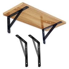 2 pack wall shelf brackets heavy duty