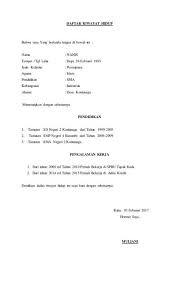 15 Contoh Cv Curriculum Vitae Daftar Riwayat Hidup Terlengkap Riwayat Hidup Creative Cv Template Hidup
