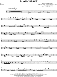 Player sheet music & tab. Taylor Swift Blank Space Viola Sheet Music In F Major Download Print Sku Mn0143855