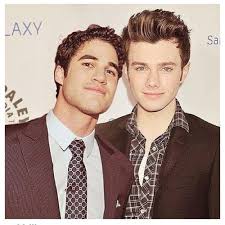 While darren criss was chatting with ellen, she couldn't resist taking the opportunity to learn the story about his recent shirtless photos. Darren Criss And Chris Colfer Too Cutw Xoxo Image 1006729 On Favim Com