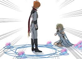 A Ritual To Summon The Childe Fan Art Anime Cute