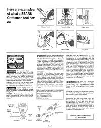 Balancing Accessories For Craftsman 572 610530 User