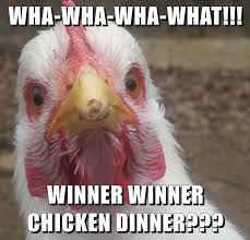 Wha Wha Wha What Winner Winner Chicken Dinner Animal Comedy Animal Comedy Funny Animals Animal Gifs Shop chicken dinner onesies created by independent artists from around the globe. wha wha wha what winner winner