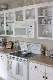 15 Ways To Update Your Kitchen On A Dime Open Kitchen Cabinets Open Kitchen Shelves Upper Kitchen Cabinets