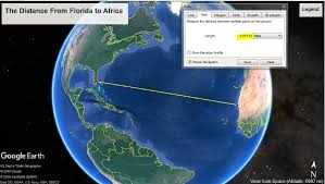 Explore africa using google earth: Something Geography Map Oddities You May Not Know What S The Distance Between Africa And The Americas