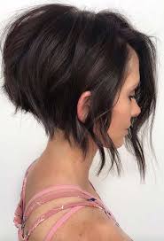 Also known as the stacked bob cut, this haircut is made up of layers that are stacked at the back, gradually increasing in length as it goes to the front. 61 Cute Short Bob Haircuts Short Bob Hairstyles For 2021