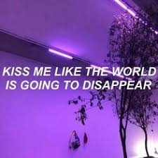 Musical.ly kiss me like the world gonna disappear. 56 Choi Mikaela Ideas Purple Aesthetic Lavender Aesthetic Violet Aesthetic
