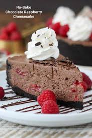 Prep time stir raspberry mixture shallowly into cheesecake using a butter knife or toothpick to create decorative swirls. No Bake Chocolate Raspberry Cheesecake Beyond Frosting
