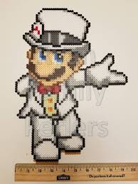 Super Mario Odyssey Mario Perler By Jrfromdallas Perler Bead Mario Hama Beads Mario Perler Bead Art