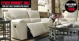 One Day Only Cyber Monday Sale Power Reclining Furniture Jennifer Furniture Custom Sofa