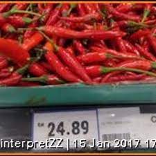 Harga cili merah melambung rm30 sekilo utusan digital. Harga Lada Dan Cili Di Tesco Putra Nilai