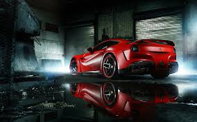 The ferrari f12berlinetta transmission is not close to the engine, as it is mounted behind the rear axles. Hd Wallpaper Ferrari F12 Berlinetta Supercar Red Coupe Rear Wheels Adv 1 Wallpaper Flare