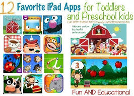 Ipad For Kids Favorite Educational Apps For Toddlers Preschoolers And 1 2 3 And 4 Year Olds In 2020 Educational Apps For Toddlers Kids App Toddler Apps