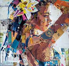 An Interview With Artist Derek Gores Sour Harvest Collage Artwork Collage Portrait Magazine Collage