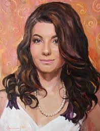 Custom Lady S Painting On Canvascustom Female Portrait Etsy Portrait Portrait Painting Custom Oil Painting Custom portrait painting from photo, custom oil painting, wedding portrait, family portrait, oil painting from photo, custom art with free delivery (worldwide), signed, insured & tracked.