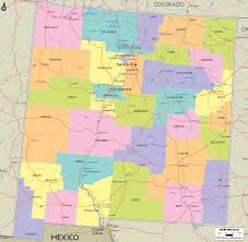 New mexico is a state in the southwestern united states; Map Of New Mexico