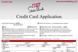 How does applying for a credit card impact credit? Credit Card Application Forms First State Bank