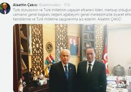 Çakıcı ile ilgili yazılacak elbette çok şeyler var. Alaattin Cakici Dan Mhp Lideri Devlet Urla Dan Haberler Facebook