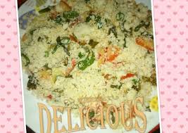 Dambun shinkafa is a mix of matched rice, coleslaw and moringa leaves. Recipe Tasty Dambun Shinkafa Cooking Blog Daily