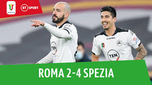 Watch from anywhere online and free. Roma Vs Spezia 2 4 Stunning Saponara Chip Caps Big Upset Coppa Italia Highlights The Global Herald