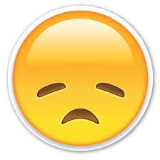 Disappointed Face Emoji Stickers Emoticons Emojis Emoji