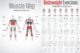 Bodyweight Strength Workout Unique Bodyweight Chart