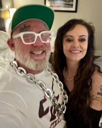 Me and my beautiful date for the CW Motorsports Afterparty Friday Night at  OPE!!! #dredbone #thugwife #thugnastyoffroad 🤍🖤