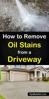 Here are 10 unique ways to remove oil stains from asphalt surfaces: 4 Simple Ways To Remove Oil Stains From A Driveway