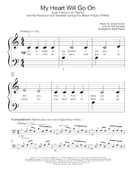 Studyladder online english literacy mathematics kids activity. Mona Rejino My Heart Will Go On Love Theme From Titanic Sheet Music Pdf Notes Chords Christmas Score Educational Piano Download Printable Sku 153099