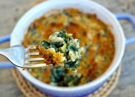 Spinach Casserole With Feta And Crunchy Topping Olive Tomato Recipe Spinach Casserole Spinach And Feta Mediterranean Recipes