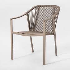 Levy 4pk Patio Dining Chair Beige Project 62 Target Outdoor Dining Chairs Patio Dining Chairs Patio Dining Furniture