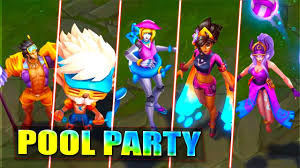 Riot reveals new pool party skins for heimerdinger, jarvan iv, orianna, syndra, and taliyah. Pool Party Jarvan Iv Heimerdinger Orianna Taliyah Syndra Preview League Of Legends Youtube