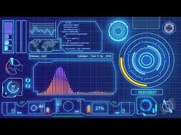 Audio Spectrum Hologram Theme Free After Effects Templates Sci Fi Theme Attractive No Third Party Plugin Software Art Music Visualization After Effects