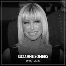 Suzanne Somers, best known for her roles