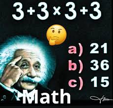 Easy gaes.. #foto #fyp #math 3+3 3+3x3+3 3 3 x 3+3 3 а) דמ a)21 21 ) 36 с)  15 Math Am